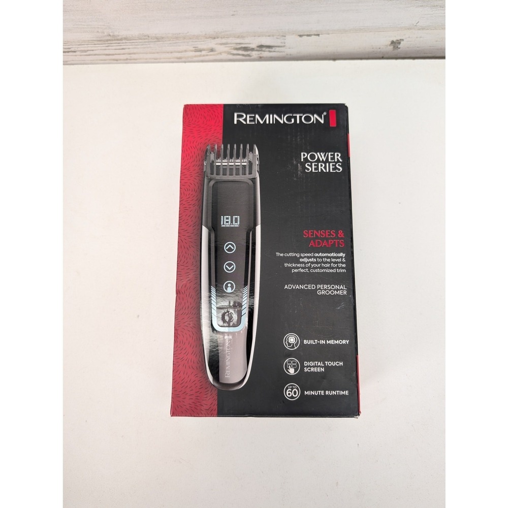 Remington MB4700 Smart Beard Trimmer with Memory‎ Settings & Digital Touch